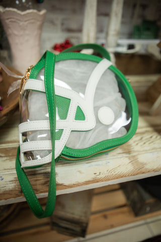 J Hurts Helmet Clear Handbag