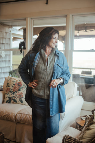 Friday Night Comfort Denim Shirt