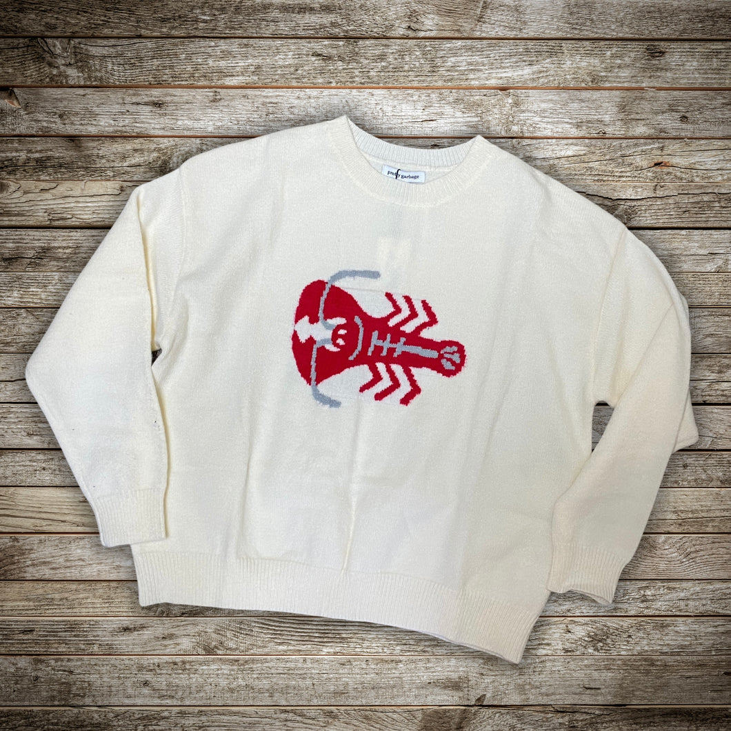 Lobsta Sweater off white