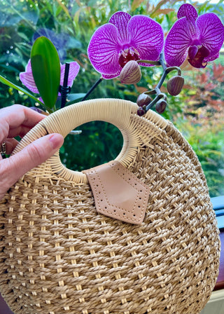 Mallorca Basket Handbag Straw