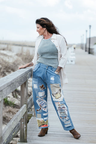 Flight of the Butterfly Denim