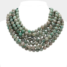 Malakite Bib Necklace