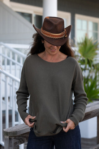 Whisper Back Sweater