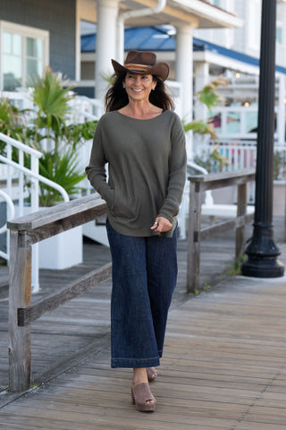 Whisper Back Sweater