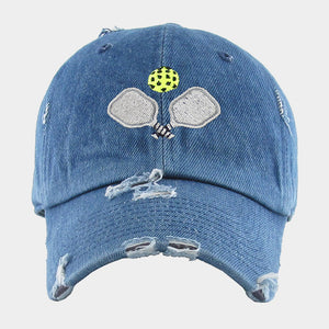 Pickleball Vintage baseball caps