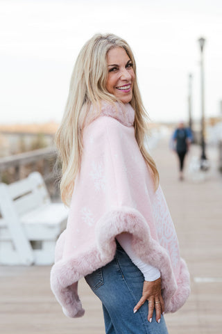 Snowfall Poncho O/S PK
