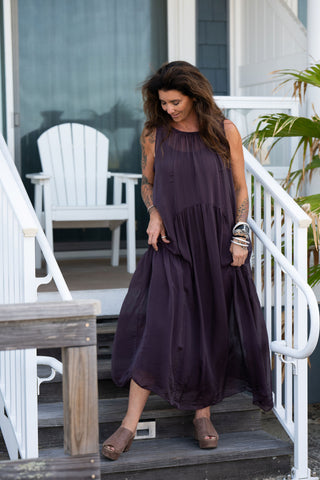 Positano Maxi O/S Aubergine