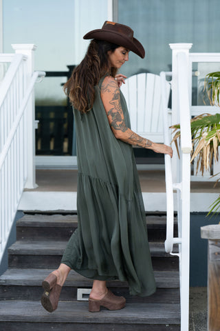 Positano Maxi O/S Olive