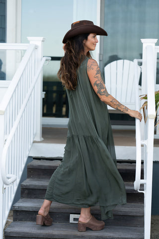 Positano Maxi O/S Olive