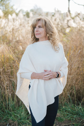 Seaside Wrap Ivory O/S