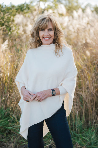 Seaside Wrap Ivory O/S