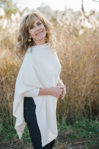 Seaside Wrap Ivory O/S