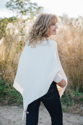 Seaside Wrap Ivory O/S