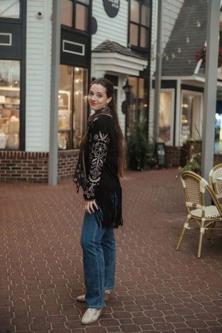 Praire Smoke Suede Coat