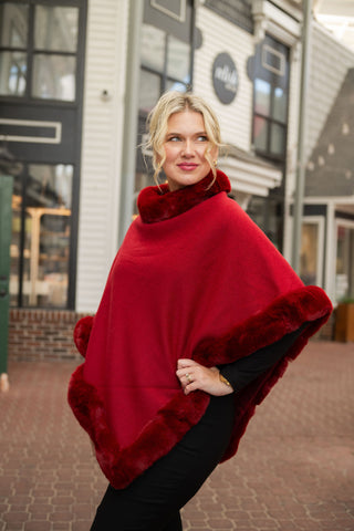 Boardwalk Baronese Poncho O/S Bloodox