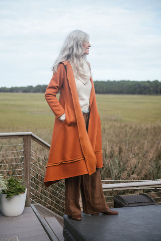 The Enchanter Coat Ginger O/S