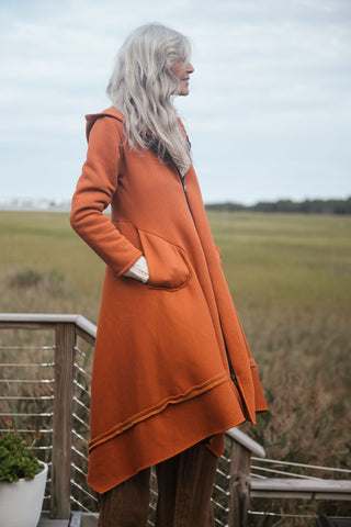 The Enchanter Coat Ginger O/S