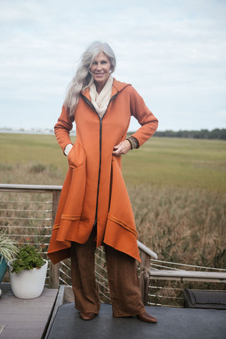 The Enchanter Coat Ginger O/S