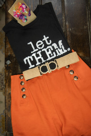 Benjamin Button Shorts - Pumpkin
