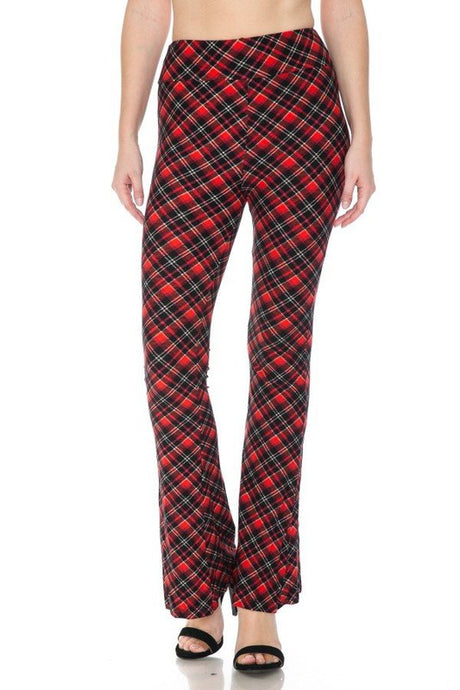 Tartan Plaid Flares