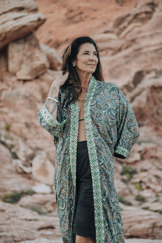 Red Rock Canyon Kimono O/S