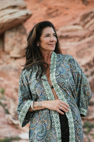 Red Rock Canyon Kimono O/S