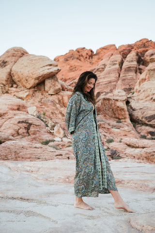 Red Rock Canyon Kimono O/S