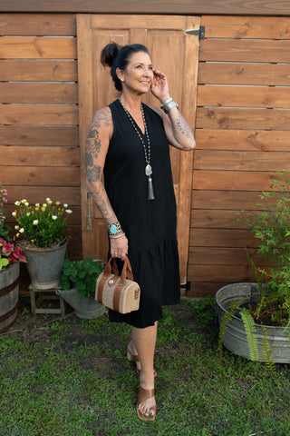 Sag Harbor Linen Dress O/S