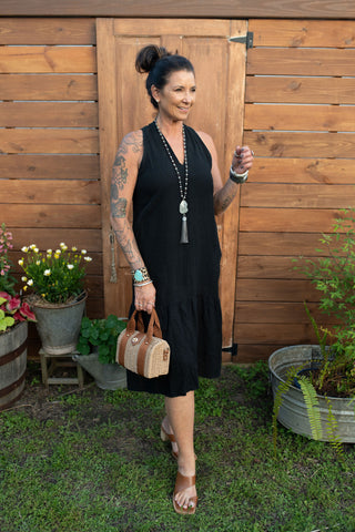 Sag Harbor Linen Dress O/S