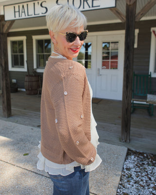 Sea Shell Knit Cardigan