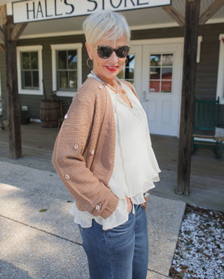Sea Shell Knit Cardigan