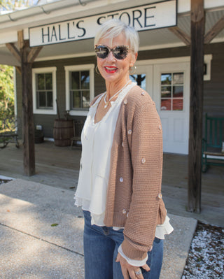 Sea Shell Knit Cardigan