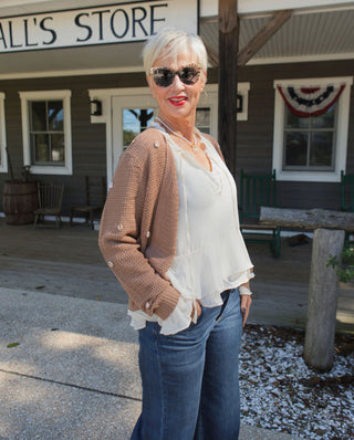 Sea Shell Knit Cardigan