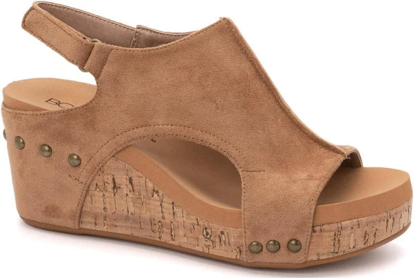 Carley Wedge Camel