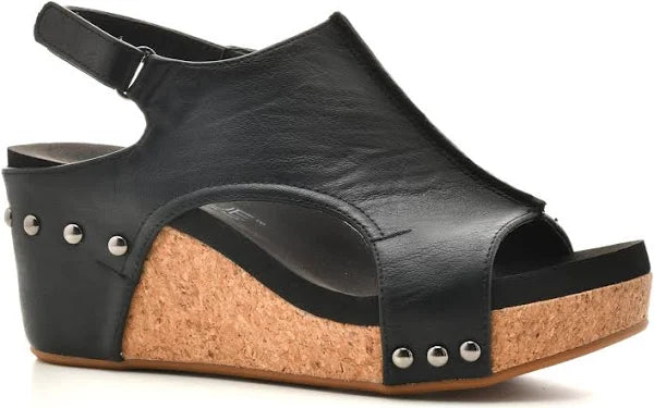 CARLEY Wedge Black Smooth