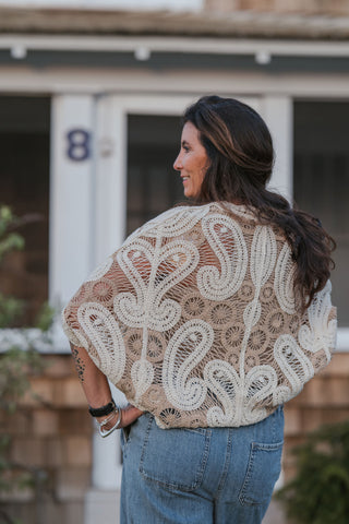 Lili Lace Shrug - O/S