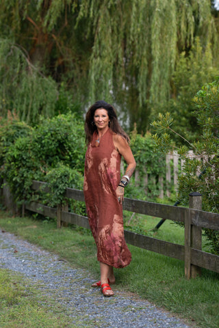 French Garden Linen Maxi O/S Siena