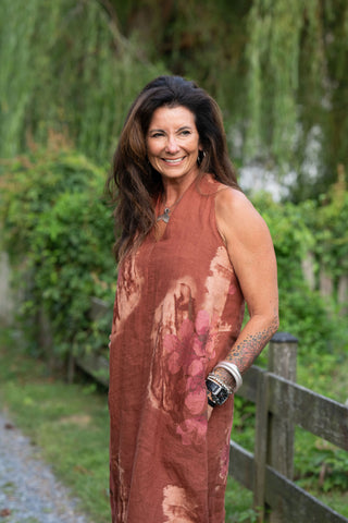 French Garden Linen Maxi O/S Siena