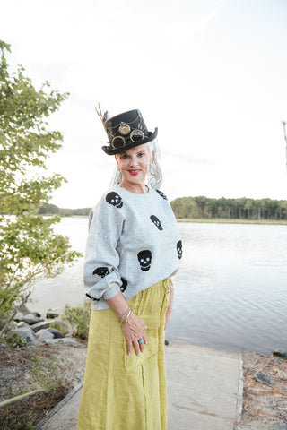 Skully Skull Sweater SLV