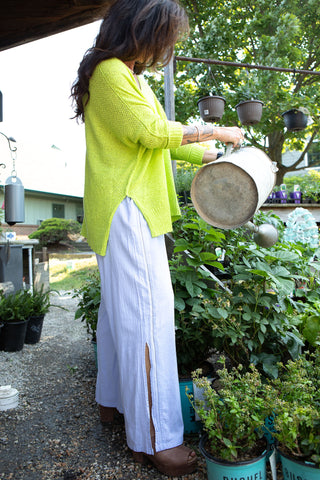 Beach Glam Pants-Periwinkle