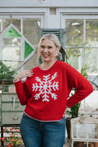 Cozy Snowflake Sweater RD