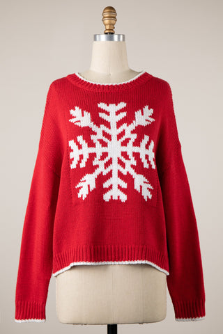 Cozy Snowflake Sweater RD