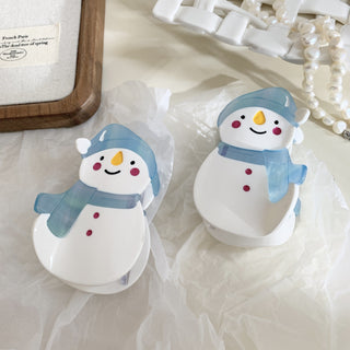 Snowman Hair Clip