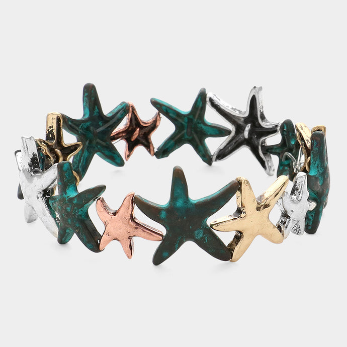 Starfish bracelet stretchy