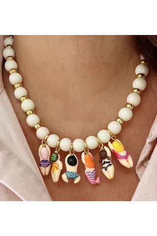 Bethany Swimmers Necklace