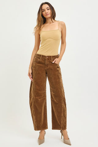 Teddy Slouchy Corduroy Pants