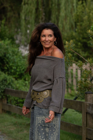 Gypsy Queen Thermal Top Navy