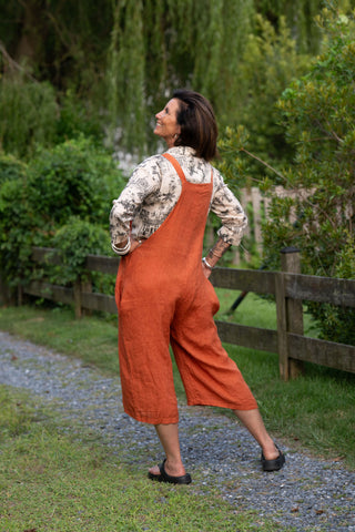 Tina Linen Jumpsuit O/S