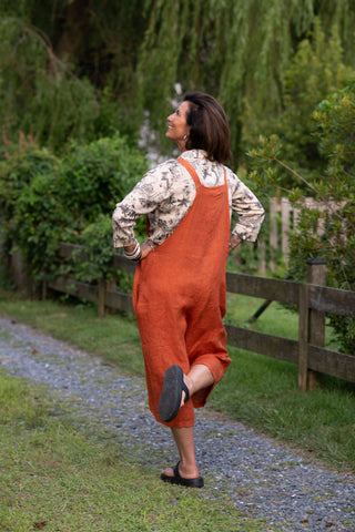 Tina Linen Jumpsuit O/S