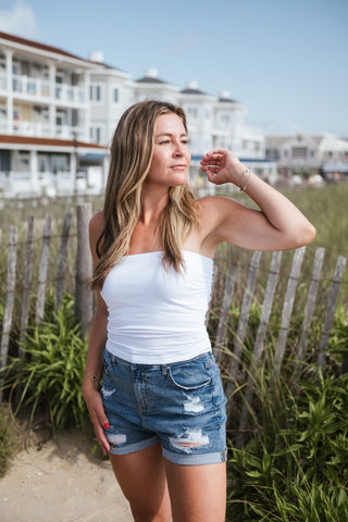 Tubelicious Tube Top White